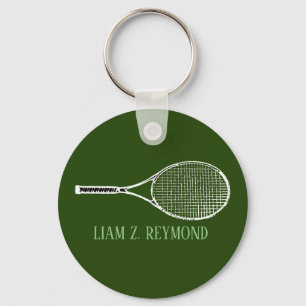 Chaveiro Tênis Racquet Green