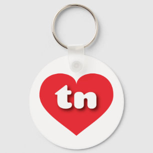Chaveiro Tennessee Red Heart - amor