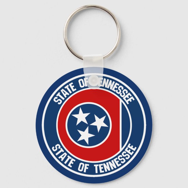 Chaveiro Tennessee Round Emblem (Frente)