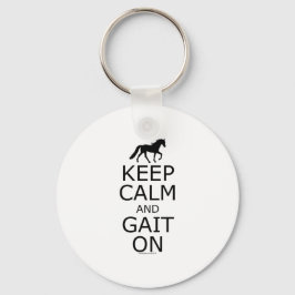 Chaveiro Tennessee Walker mantém a calma