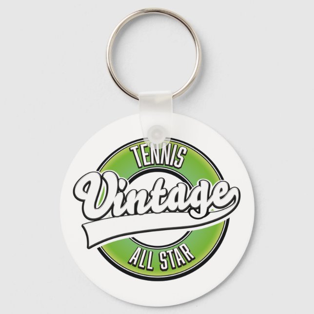 Chaveiro Tennis Vintage All star logo (Frente)
