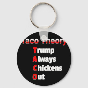 Chaveiro Teoria Divertida do Taco Supera Tacos Sempre de Fr