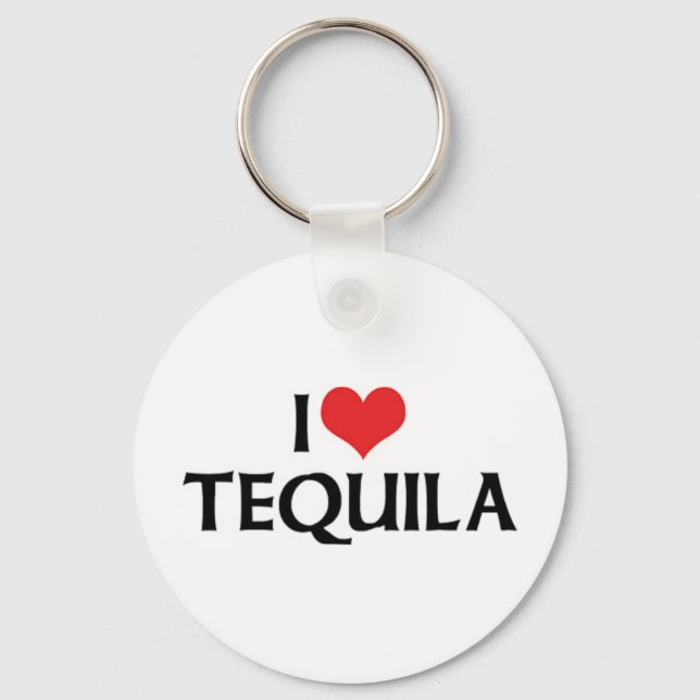 Chaveiro Tequila Coração que Eu Amo (Frente)