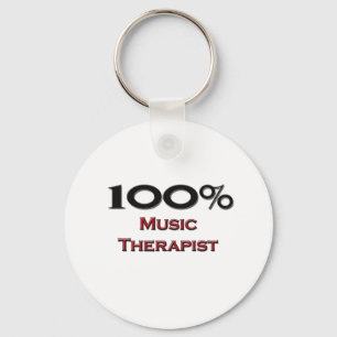 Chaveiro Terapeuta de uma música de 100 por cento
