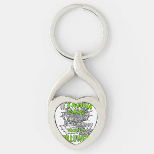 Chaveiro Terapeuta Respiratório Design de Teia de Aranha de