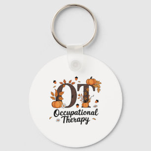 Chaveiro Terapia Ocupacional Queda Ota Autumn Thanksgivi