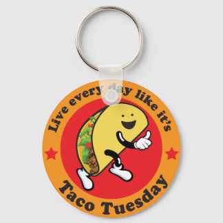 Chaveiro Terça-feira de Taco Todos os Dias
