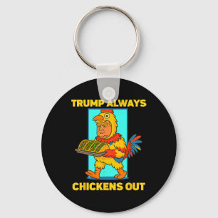 Chaveiro Terca Terça-Feira do Taco Trump Sempre Desiste Ter