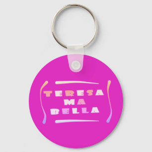 Chaveiro Teresa Bella fez para sua mistura de cores Coffee