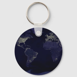 Chaveiro Terra à Noite