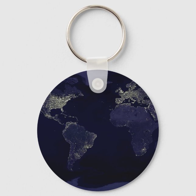 Chaveiro Terra à Noite (Frente)