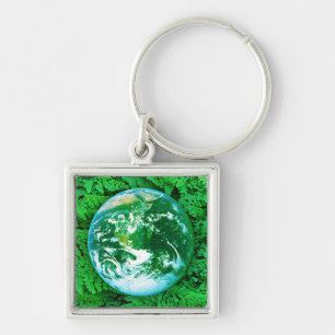 Chaveiro Terra Verde - consciência ecológica