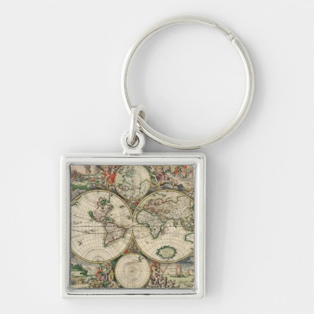 Chaveiro Terrarum Orbis Tabula (Frente)