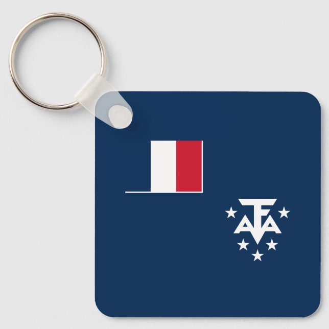 Chaveiro Terras Austrais e Antárticas Francesas (Frente)