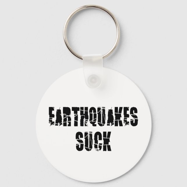 Chaveiro Terremotos chupam - Sobrevivência do terremoto (Frente)