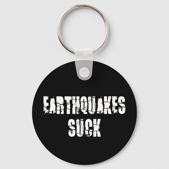 Chaveiro Terremotos chupam - Sobrevivência do terremoto (Frente)