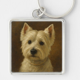 Chaveiro Terrier Branco do West Highland