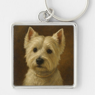 Chaveiro Terrier Branco do West Highland