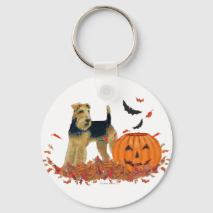 Chaveiro Terrier de Halloween