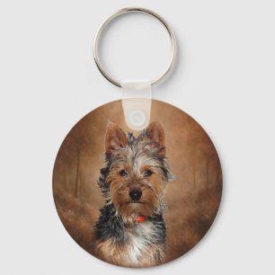 Chaveiro Terrier de seda australiano