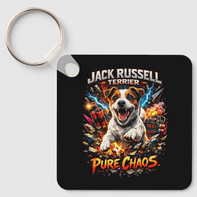 Chaveiro Terrier Jack Russell (Frente)