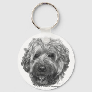 Chaveiro Terrier Wheaten Macio-Revestido