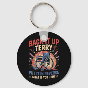 Chaveiro Terry, Dê Ré, Coloque Em Ré, Funny 4 De Julho