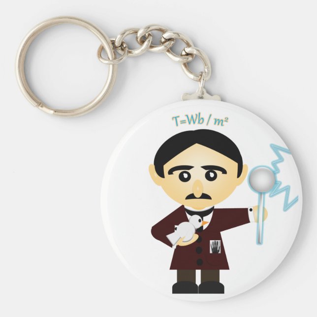Chaveiro Tesla (Frente)