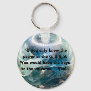 Chaveiro Tesla e a potência de 3 6 9 numerologia