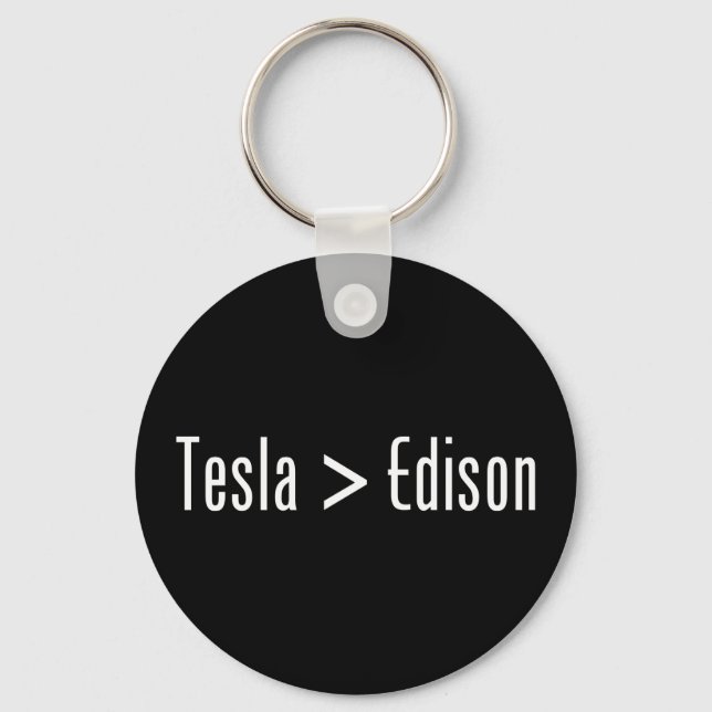 Chaveiro Tesla > Edison (Frente)