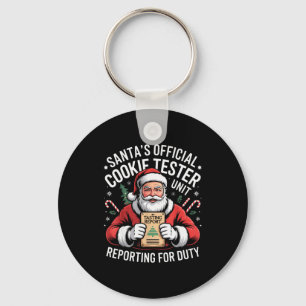 Chaveiro Testador Oficial de Biscoitos do Papai Noel se Apr