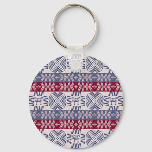 Chaveiro Teste padrão africano tribal étnico