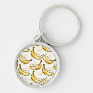 Chaveiro Teste padrão com banana