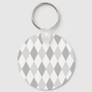 Chaveiro Teste padrão do diamante do Harlequin de duas