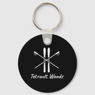 Chaveiro Tetrault Woods Esqui Esquiar Esquiador Nórdico Alp