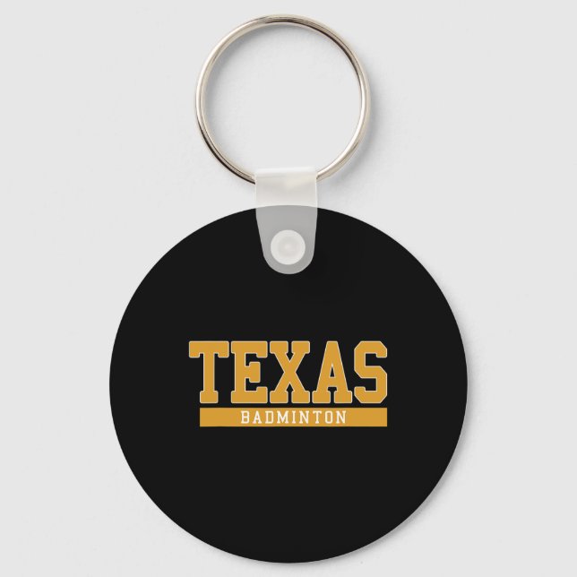 Chaveiro Texas Badminton (Frente)
