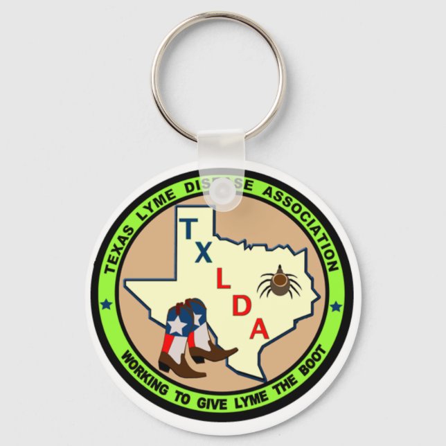 CHAVEIRO TEXAS LYME DISEASE ASSOCIATION (Frente)