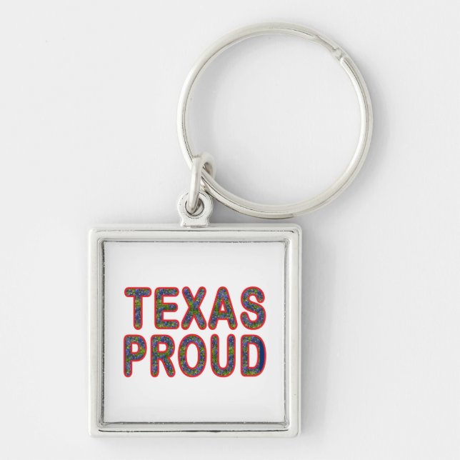 Chaveiro Texas Proud Bluebonnet (Frente)