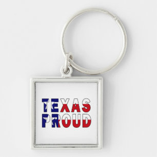 Chaveiro Texas Proud Flag