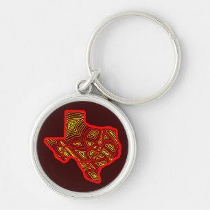 Chaveiro Texas Scribbleprint
