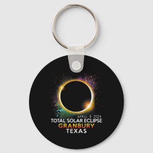 Chaveiro Texas Totality Total Solar Eclipse 8 de abril de 2