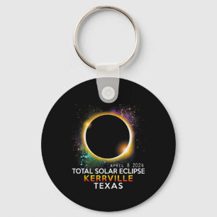 Chaveiro Texas Totality Total Solar Eclipse 8 de abril de 2
