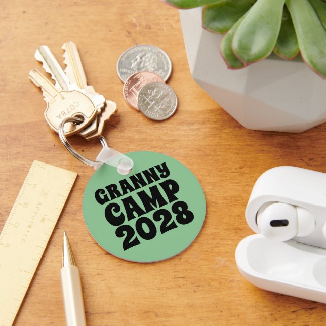 Chaveiro Texto do Campo de Vovô Retroativo (Mesa)