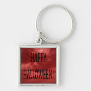 Chaveiro Texto do Mundo de Morte Feliz Halloween