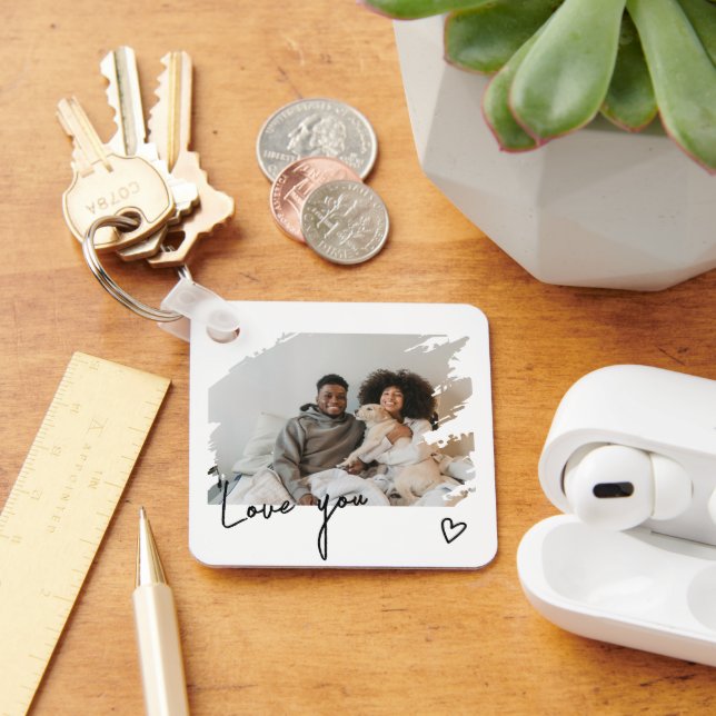 Chaveiro Texto E Foto Personalizadas (Mesa)