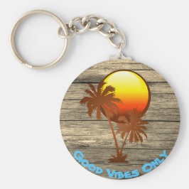 Chaveiro Texto Personalizado - Boas Víblias Apenas Sunset P