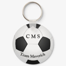 Texto personalizado da bola de futebol monograma