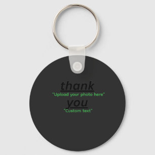 Chaveiro Texto Personalizado & Envie Sua Foto Personalizada