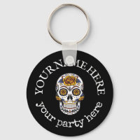 Texto Personalizado Halloween Açúcar Crânio La Pap