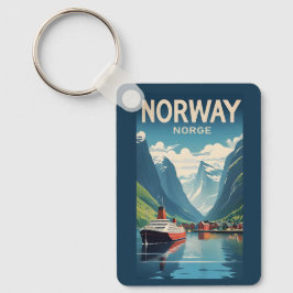 Chaveiro Texto personalizado Noruega